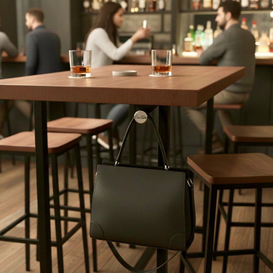 PURSE / BAG HANGER - UNDER TABLE MOUNT